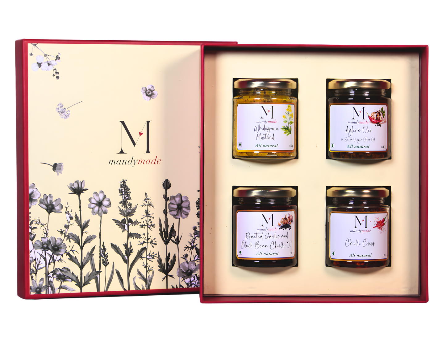 4 Jar Gift Box