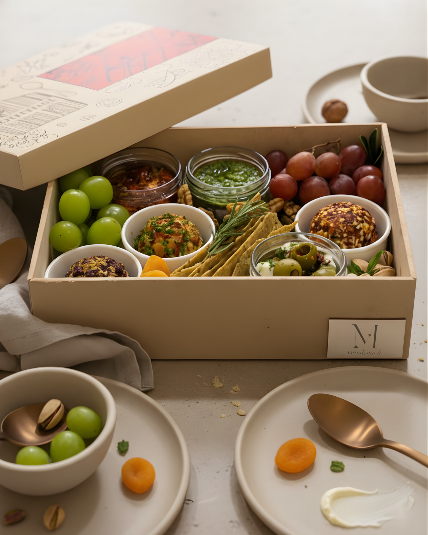 Gourmet Cheese Box (serves 12*)