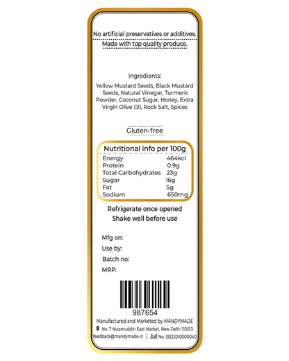 Honey Mustard Dressing
