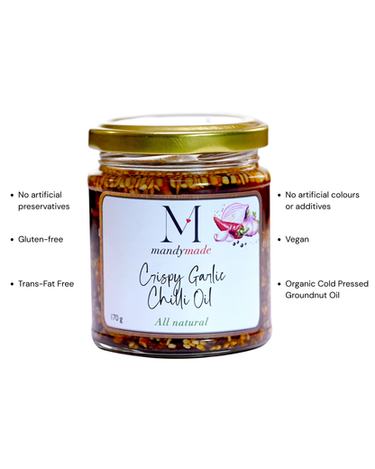Crispy Garlic Chilli Oil