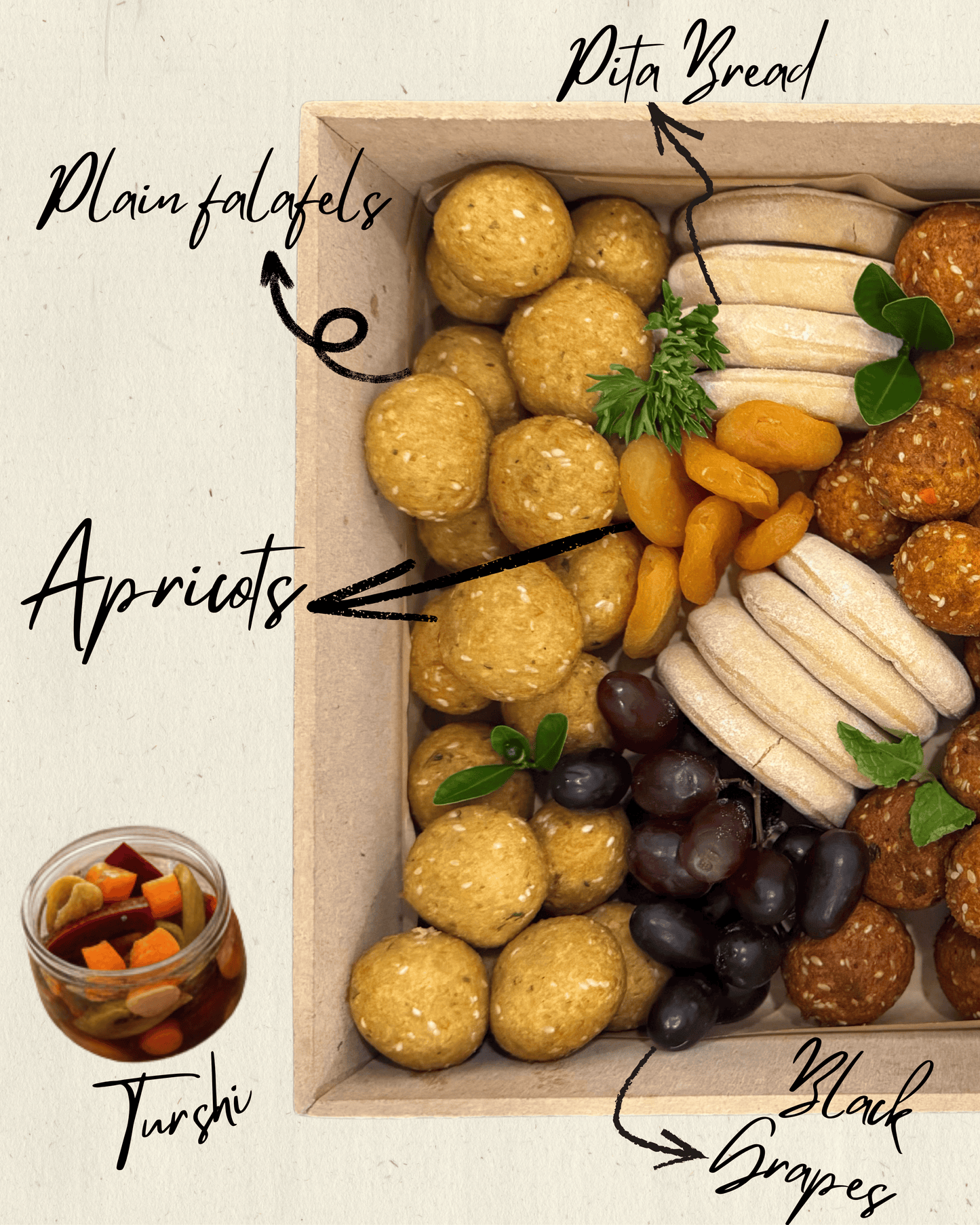 Gourmet Falafel Box (serves 12*)