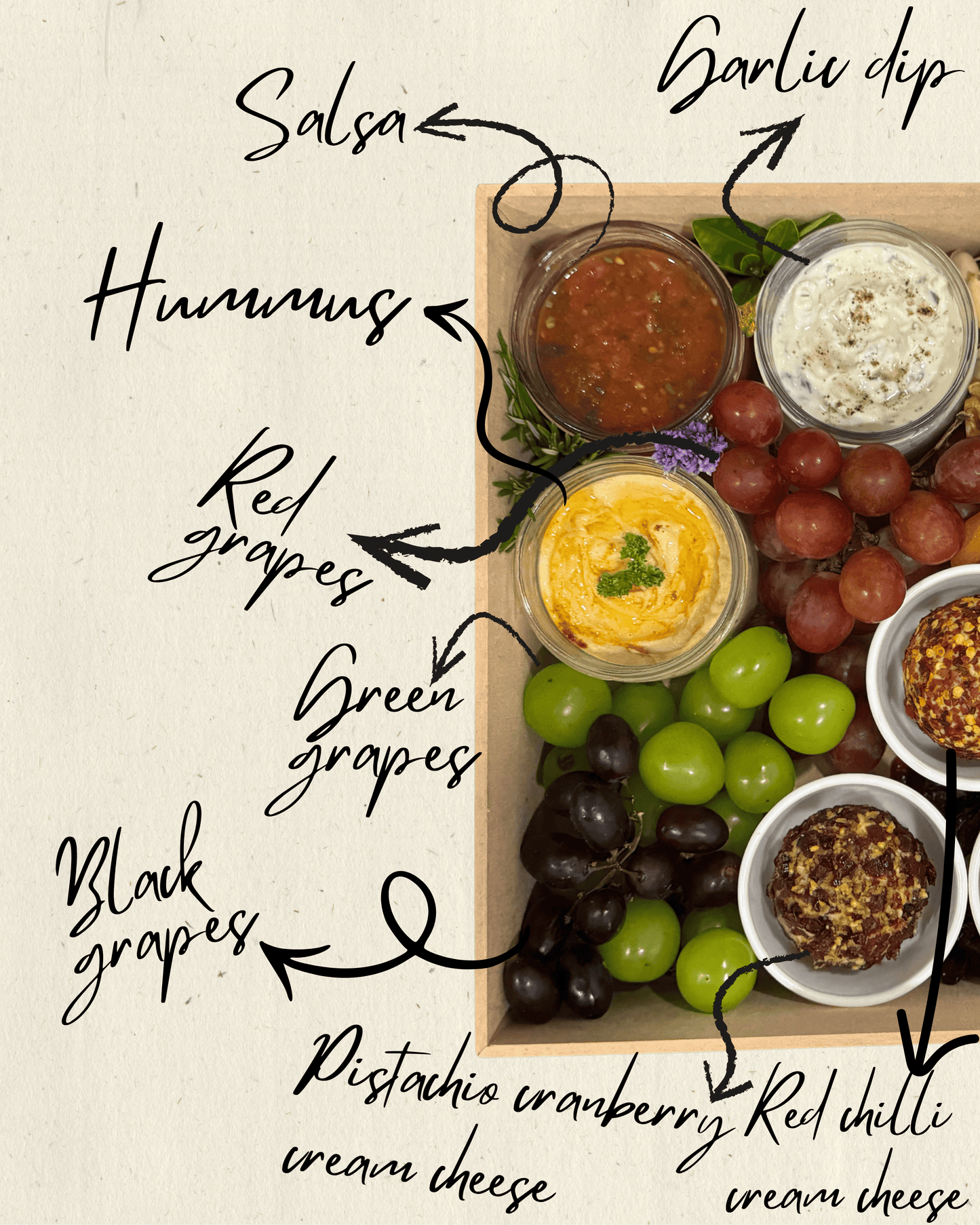 Gourmet Grazing Box (serves 18*)