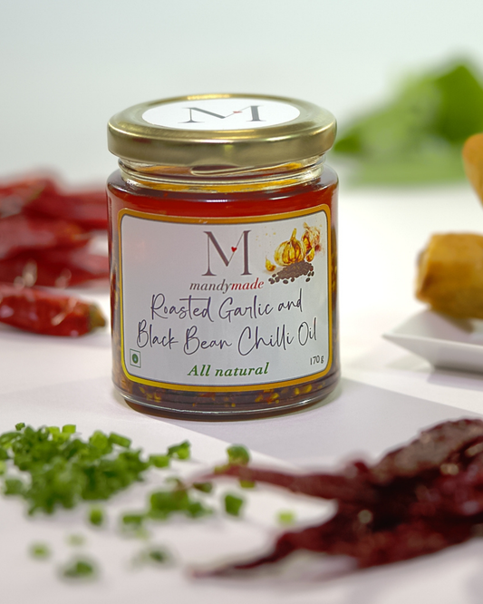 Roasted Garlic & Black Bean Chilli Oil