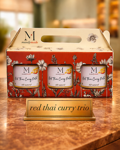 Red Thai Curry Paste Family Pack (Pack of 3)